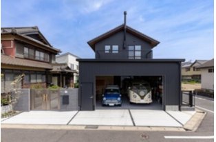 【注文住宅】こだわりのアメリカンスチールガレージハウス