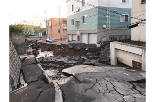 北海道胆振東部地震3日後の札幌市清田区の様子